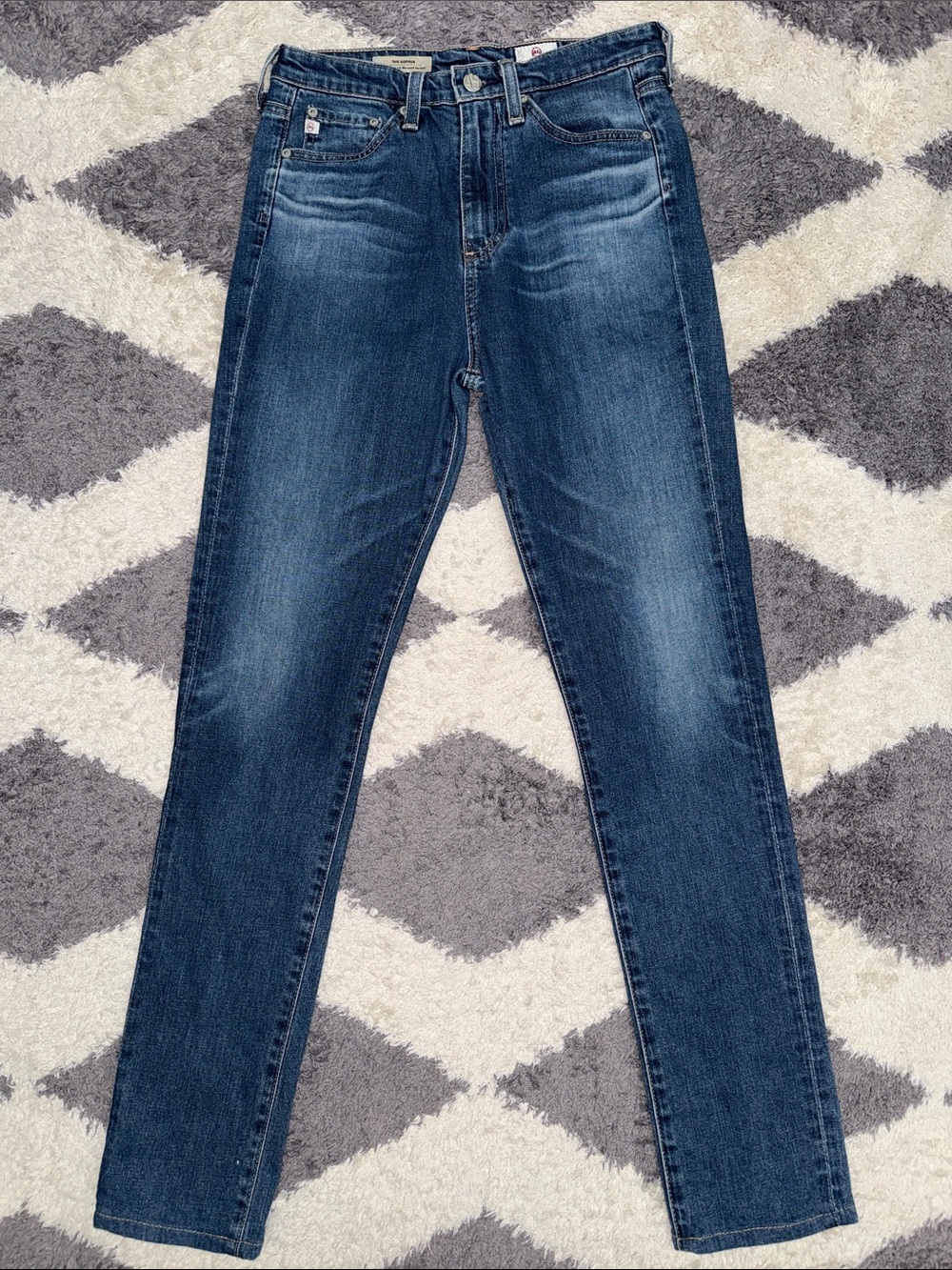 AG Adriano Goldschmied The Sophia - Vintage high waisted Skinny Jeans size 26R